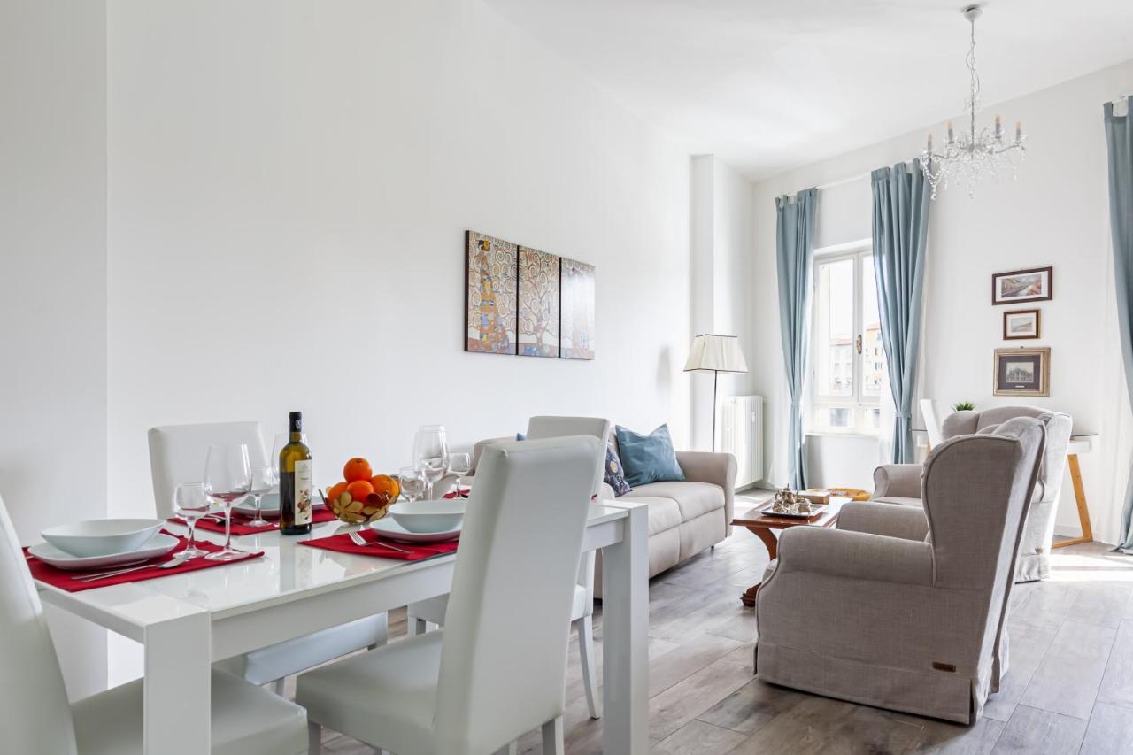 Lungarno Elegant Apartment With Panoramic Balcony 피사 외부 사진